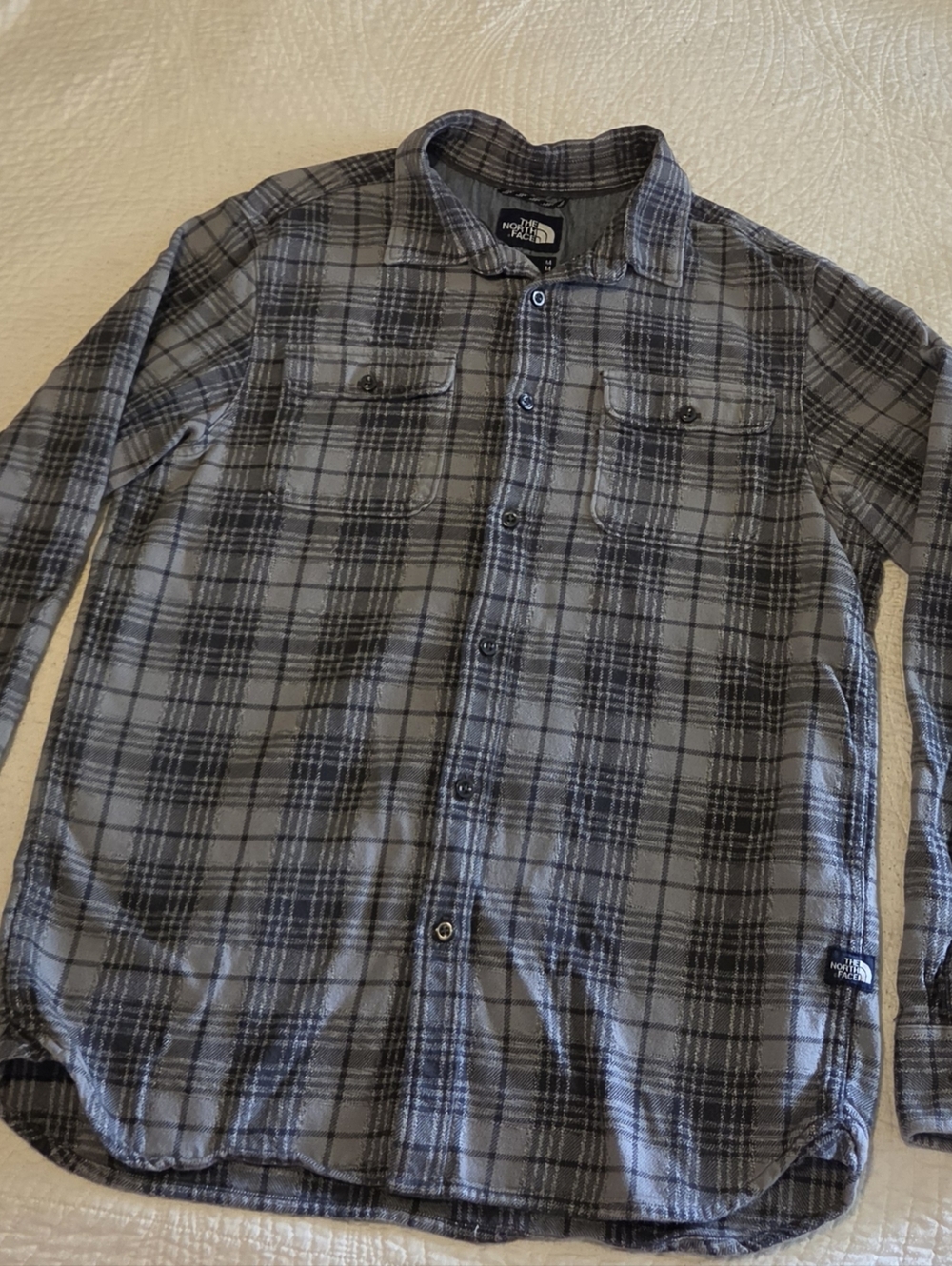 The North Face Flannel, Size Medium